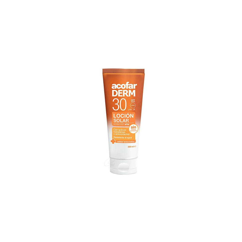 ACOFARDERM SPF 30 LECHE SOLAR HIDRATANTE 250 ML