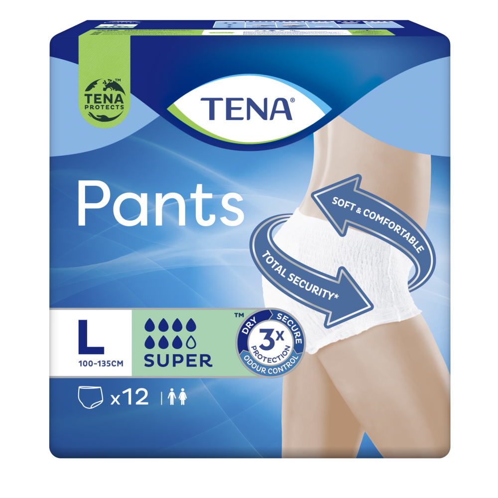 Tena Pants Super Talla L 12 Unidades