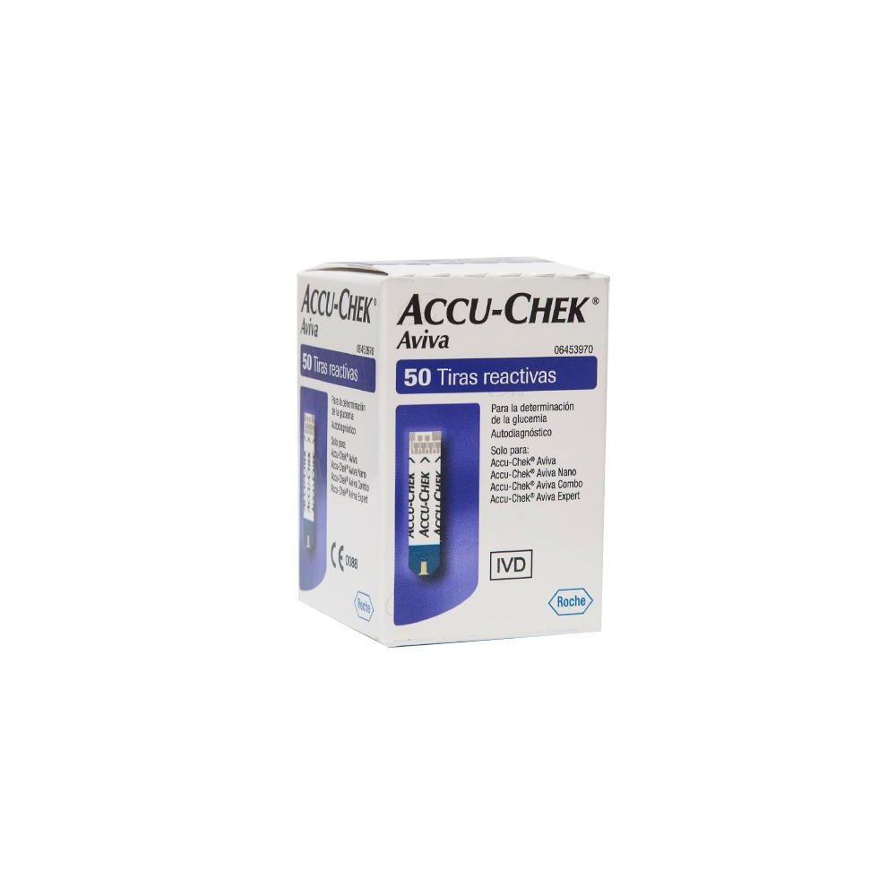 Accu-Chek Aviva Tiras Reactivas 50 unidades