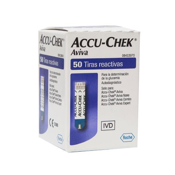 Accu-Chek Aviva Tiras Reactivas 50 unidades