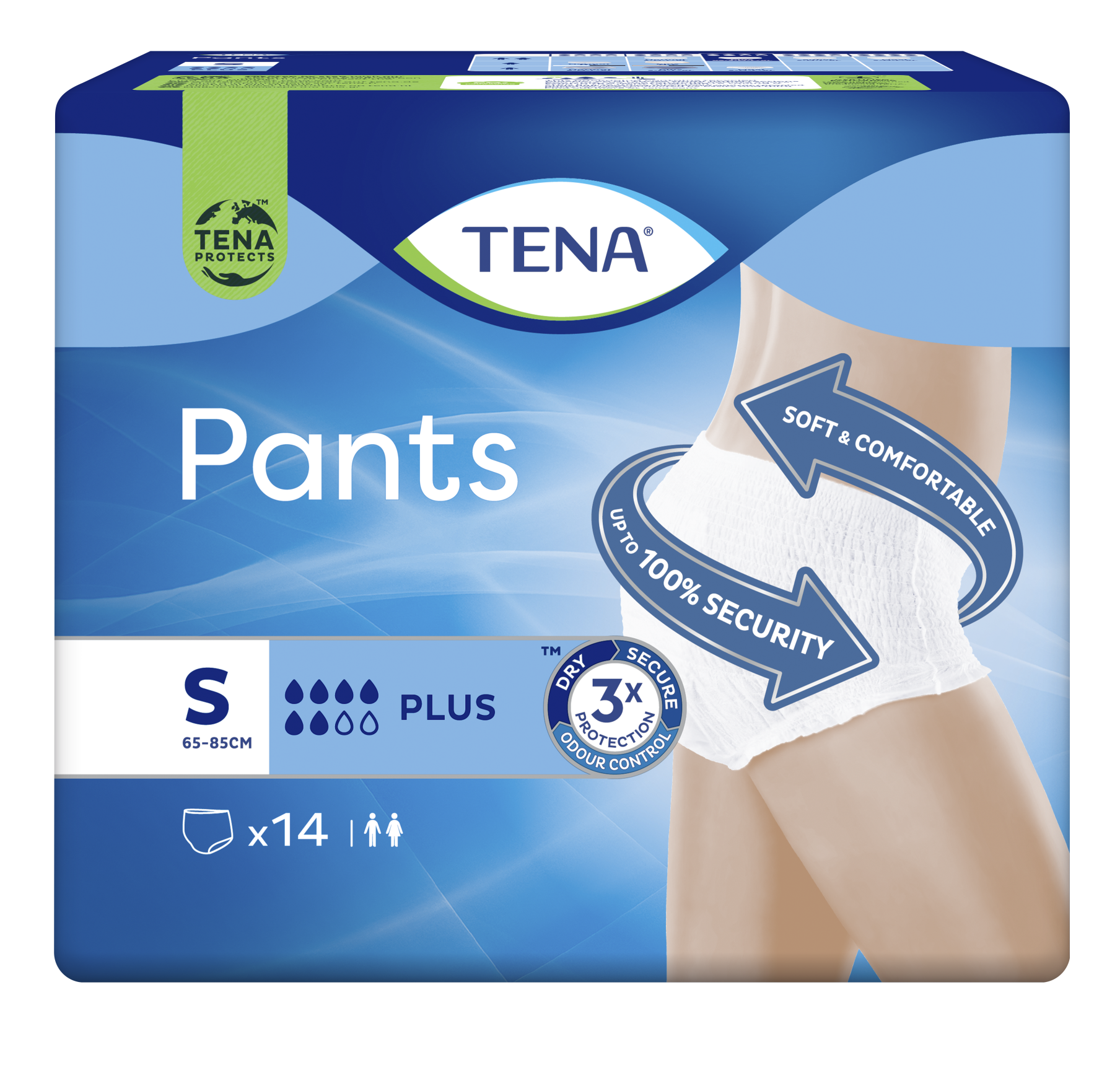 Tena Pants Plus Talla S 14 Uds