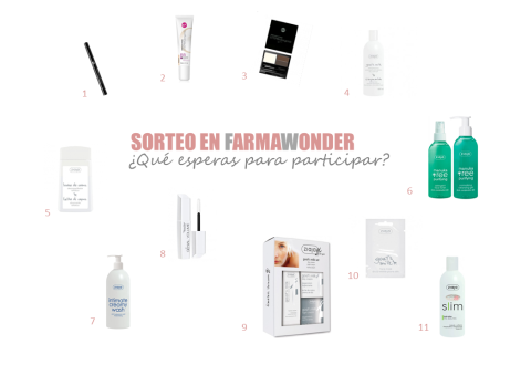 Bienvenida a FarmaWonder y sorteo